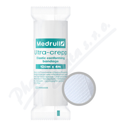 Medrull Ultra-crepp 10 cm x 4 m nesterilní obinadlo elastické