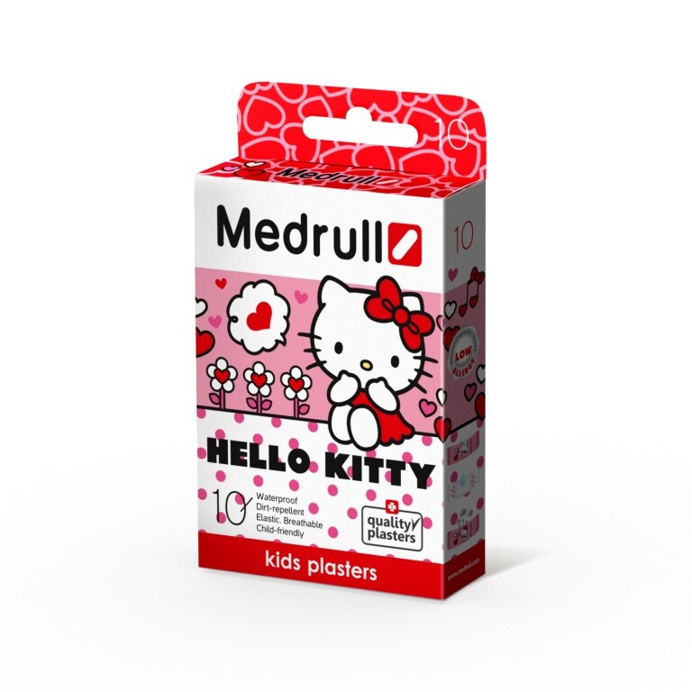 Medrull KIDS Hello Kitty dětská náplast 10 ks