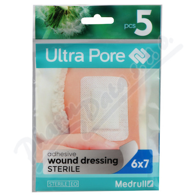 MEDRULL Samolepicí sterilní náplast 6 x 7 cm 5 kusů