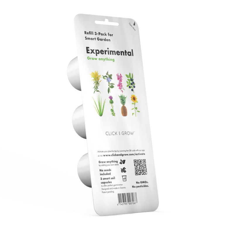 Click and Grow kazety se substrátem