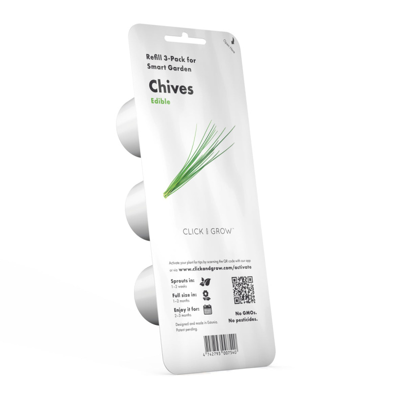 Click and Grow pažitka kapsle se semínky a substrátem 3ks