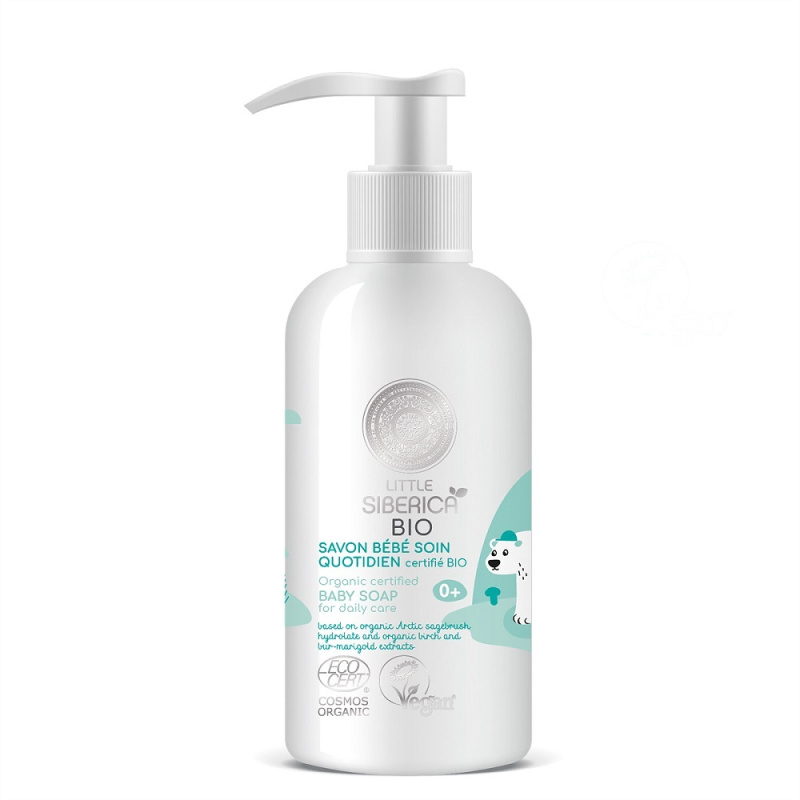 Natura Siberica Little Siberica BIO jemné mýdlo pro děti od narození 250 ml