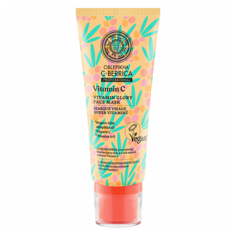 Natura Siberica Oblepikha C-Berrica multivitaminová pleťová maska 100 ml