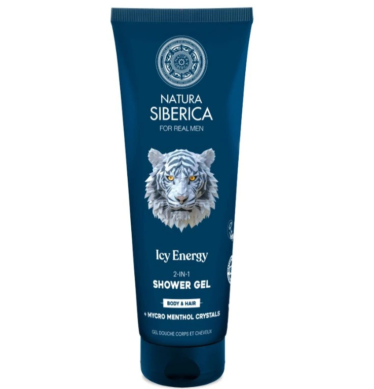 NATURA SIBERICA Arctic Wild Sprchový gel 2 v 1 Ledová energie 200 ml