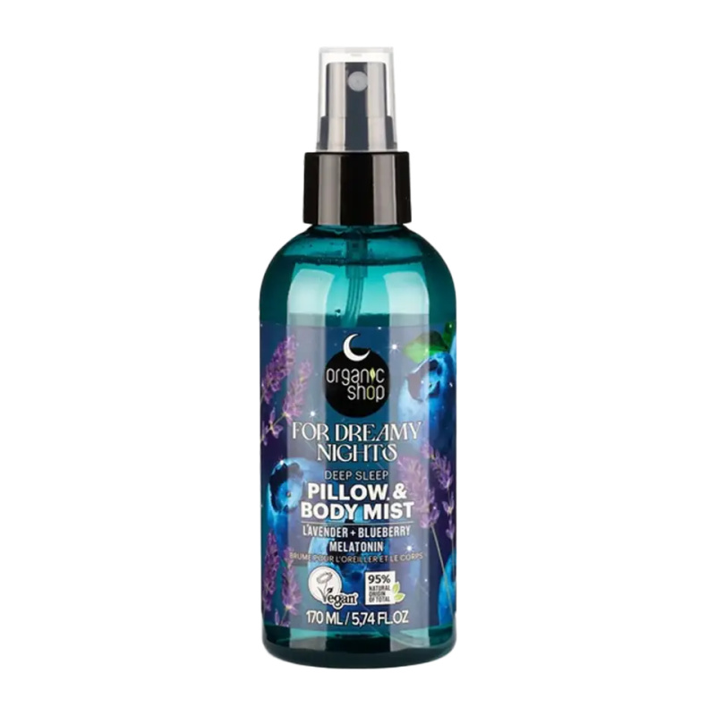 NATURA SIBERICA Organic shop sleeping mlha na polštář a tělo for dreamy nights 170 ml