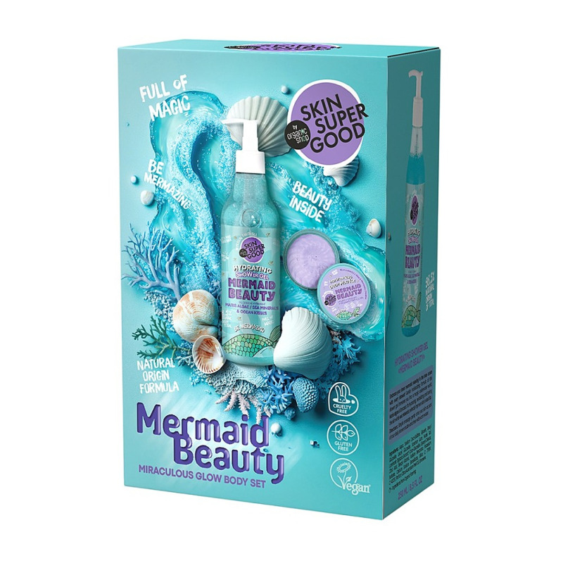 Organic Shop Dárková sada Mermaid Beauty Miraculous Glow Body Set