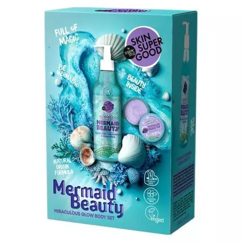 Organic Shop Dárková sada Mermaid Beauty Miraculous Glow Body Set