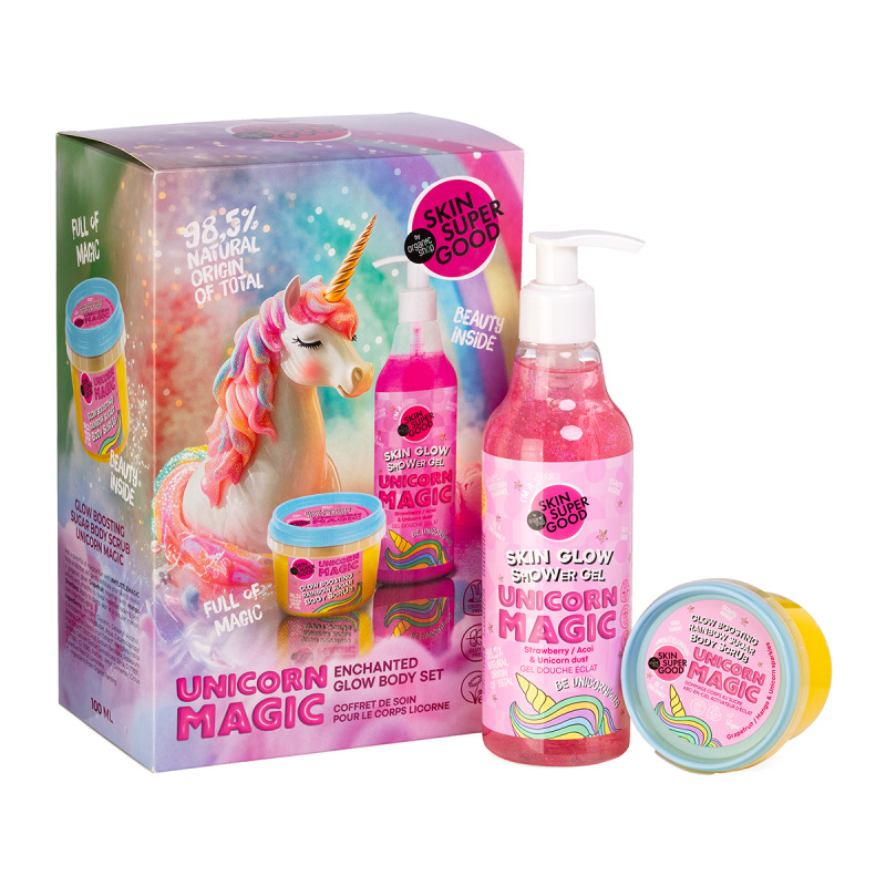 Organic Shop Dárková sada Unicorn Magic Enchanted Glow Body Set