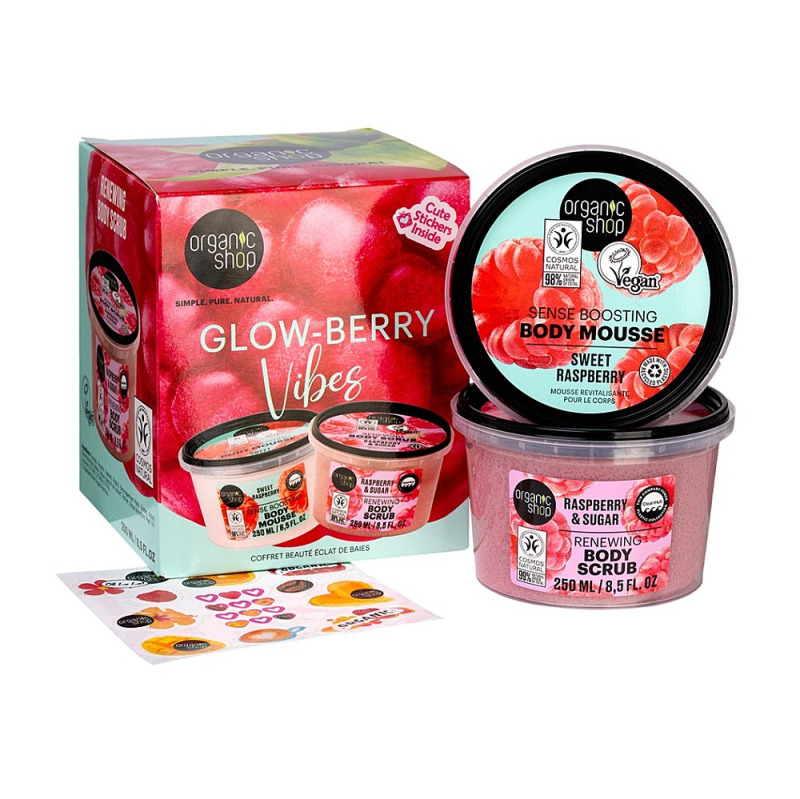 Organic Shop Dárková sada Glow-Berry Vibes Beauty Set