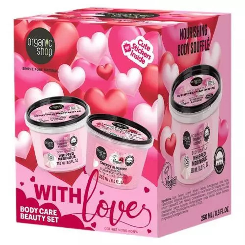Organic Shop Dárková sada With Love Body Care Beauty Set
