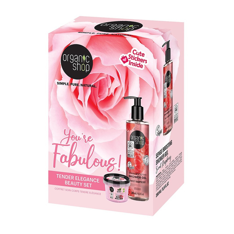 Organic Shop Dárková sada You´re Fabulous! Tender Elegance Beauty Set