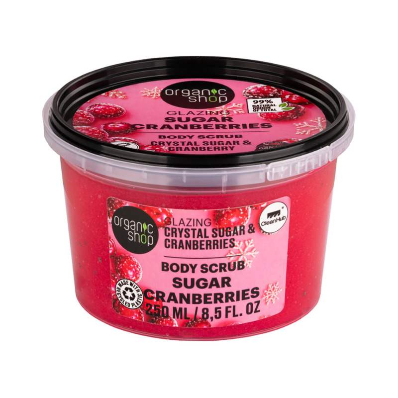 Organic Shop Brusinky v cukru tělový peeling 250 ml
