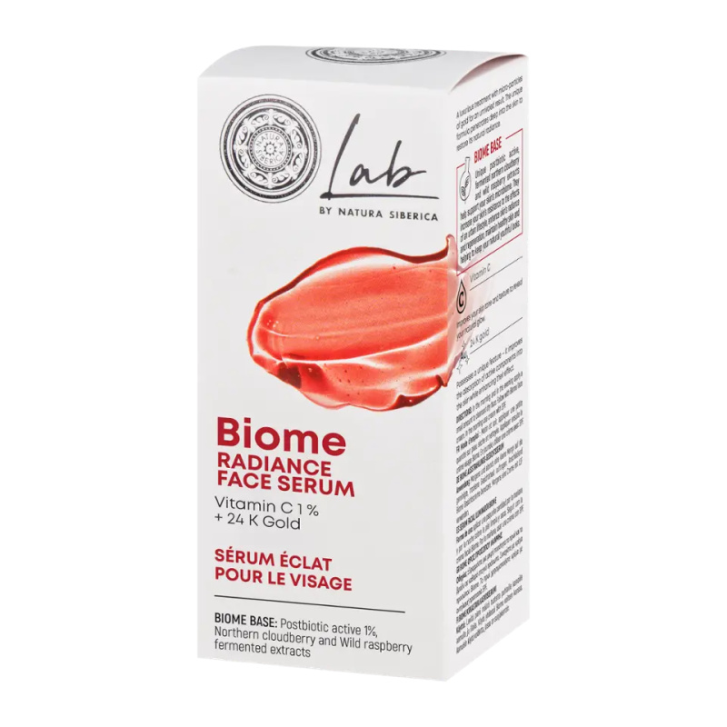 NATURA SIBERICA Lab Biome Rozjasňující sérum na obličej 30 ml