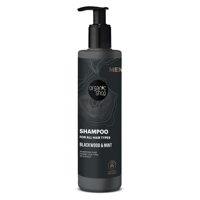 Organic Shop Men Blackwood & Mint šampon pro muže 280 ml