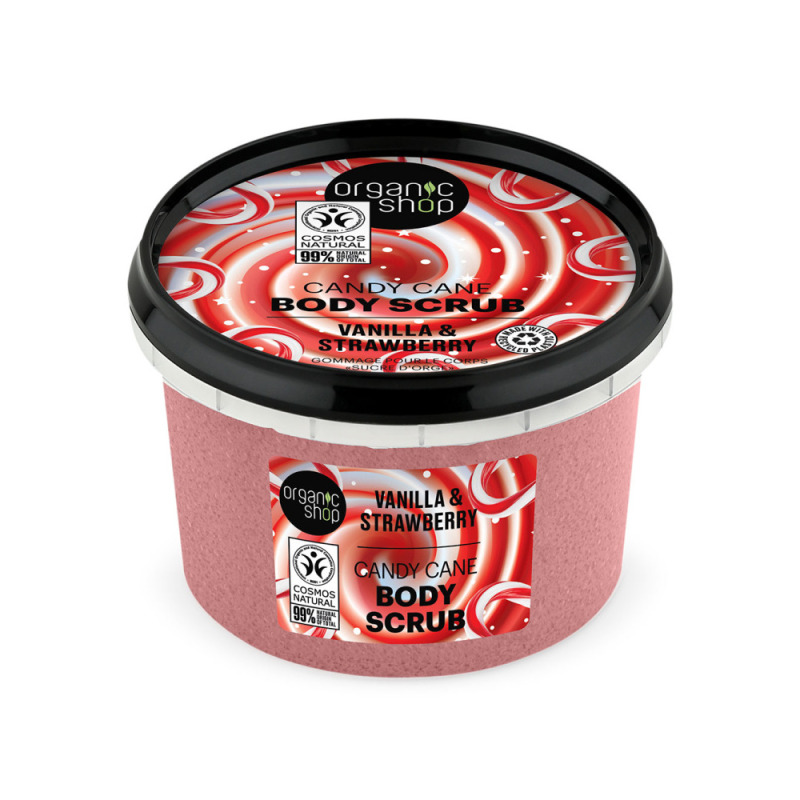 ORGANIC SHOP Tělový peeling Cukrová hůlka 250 ml