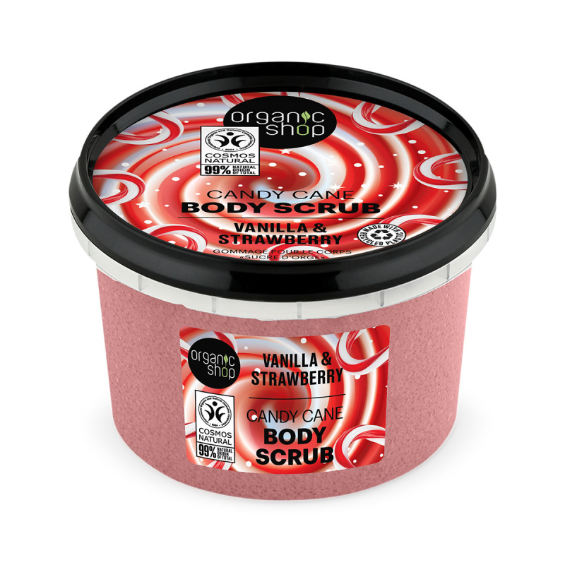 ORGANIC SHOP Tělový peeling Cukrová hůlka 250 ml