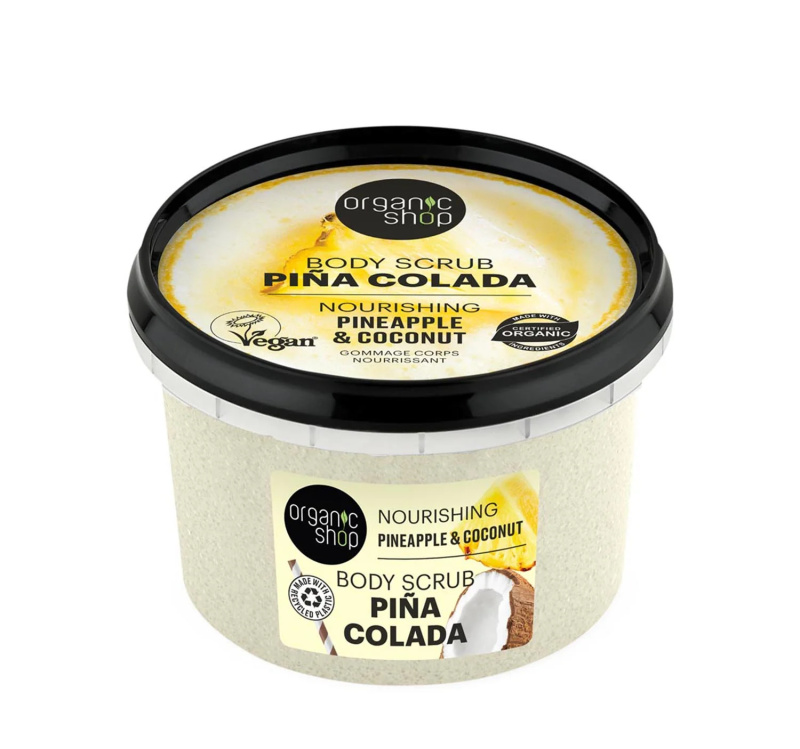Organic Shop Tělový peeling Ananas a kokos 250 ml