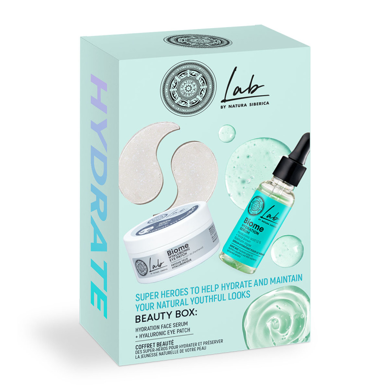 NATURA SIBERICA Lab Biome Hydrate Beauty Dárkové balení