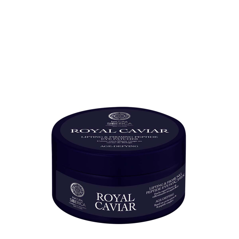 Natura Siberica Royal Caviar Peptidové polštářky pod oči 60 ks
