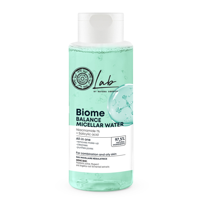 Natura Siberica Lab Biome Balance Micelární voda 400 ml