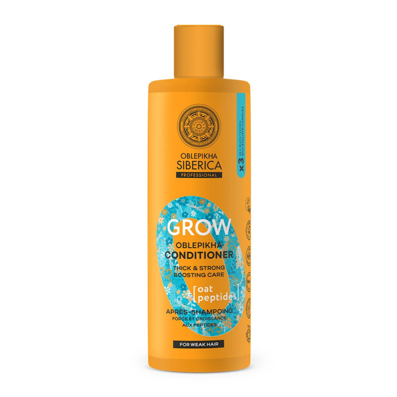 NATURA SIBERICA O Grow Peptidový posilující kondicionér 400 ml