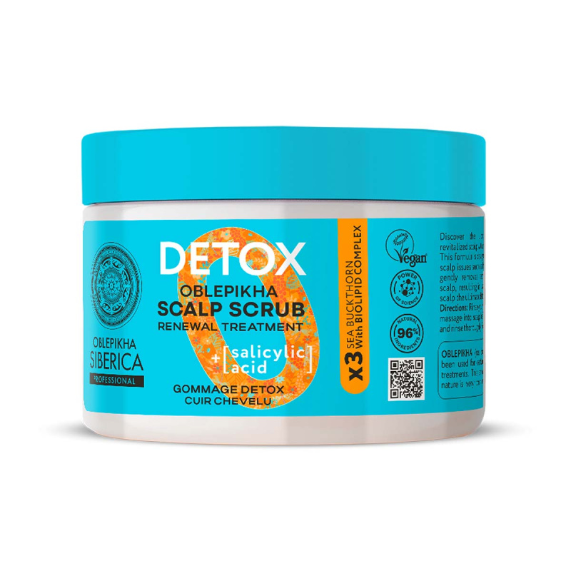NATURA SIBERICA O Detox Detoxikační peeling 300 ml