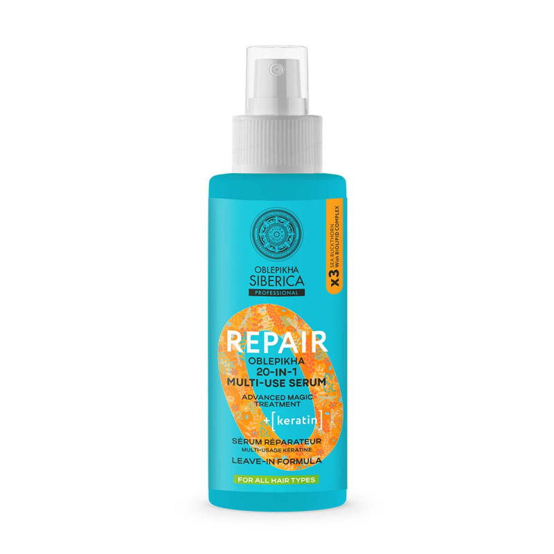 NATURA SIBERICA O Repair Multifunkční sérum na vlasy Keratin 200 ml