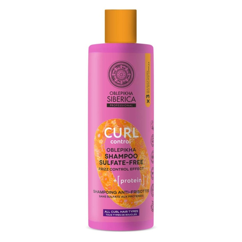 NATURA SIBERICA O Curl Control Proteinový šampon 400 ml