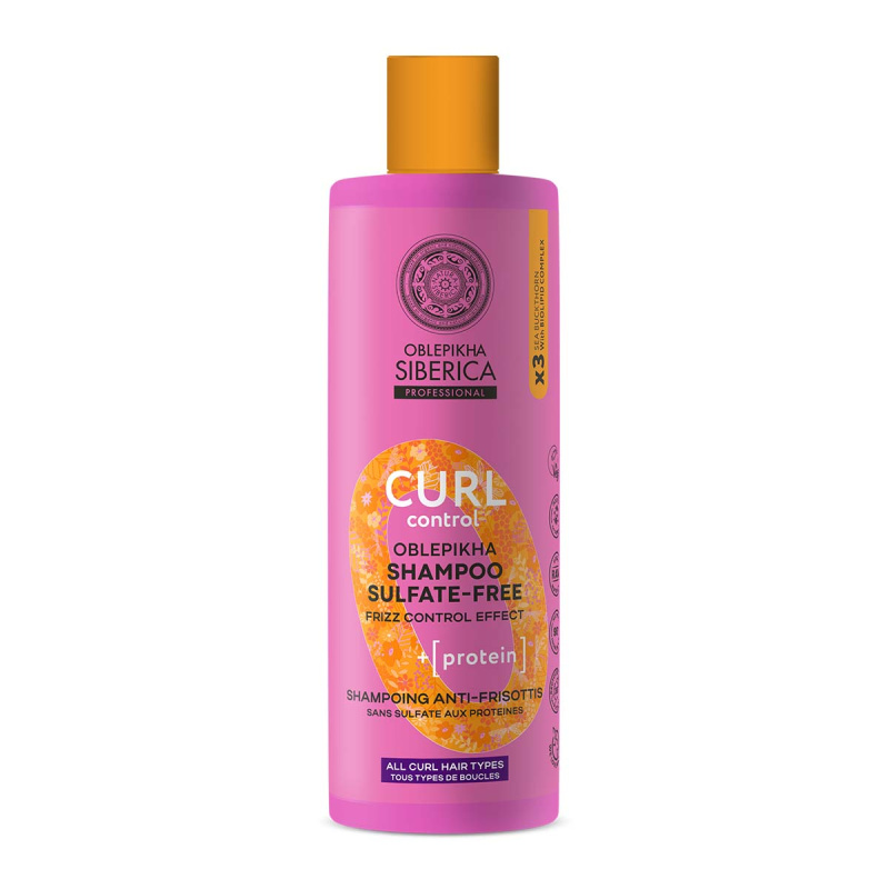 NATURA SIBERICA O Curl Control Proteinový šampon 400 ml