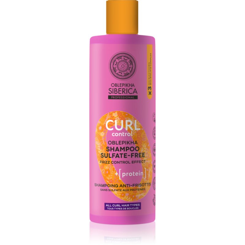 NATURA SIBERICA O Curl Control Proteinový šampon 400 ml