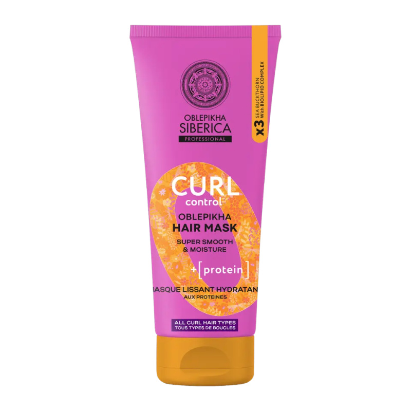 NATURA SIBERICA O Curl Control Proteinová maska 200 ml