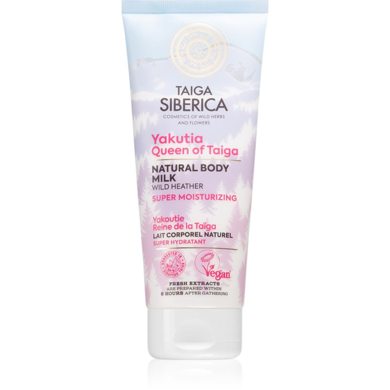 Natura Siberica Taiga Siberica Yakutia Queen Of Taiga hydratační tělové mléko 200 ml