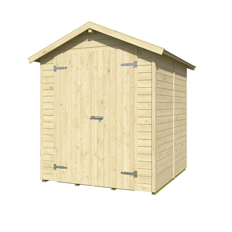 Weka Dřevěný domek na nářadí Mori 3.1, přírodní, 170 x 176 cm