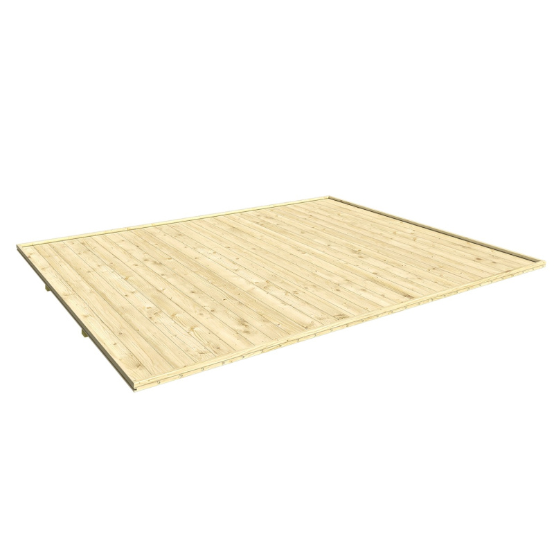 Weka Podlaha pro dřevěný zahradní domek Batu 1, přírodní, 200 x 200 cm