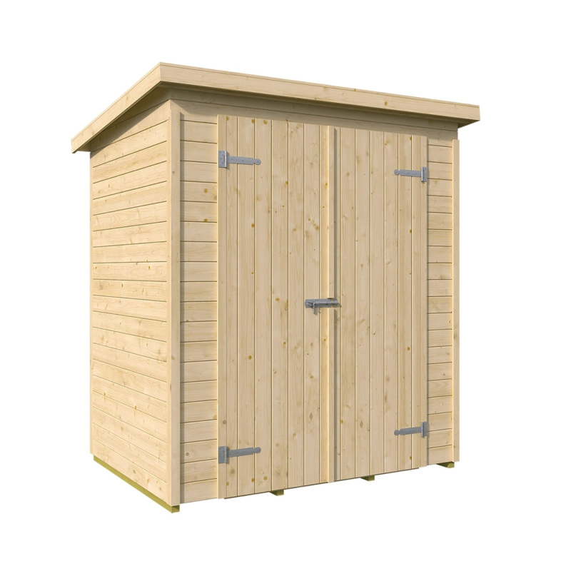 Weka Dřevěný domek na nářadí Mori 2.2. přírodní, 170 x 120 cm