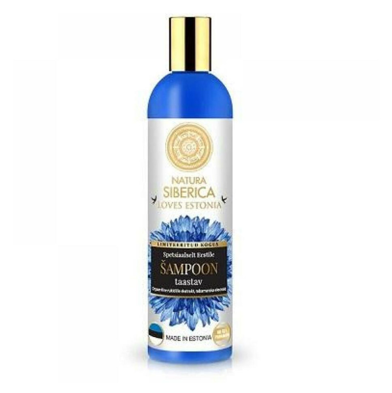 Natura Siberica Loves Estonia obnovující šampon pro poškozené vlasy 400 ml