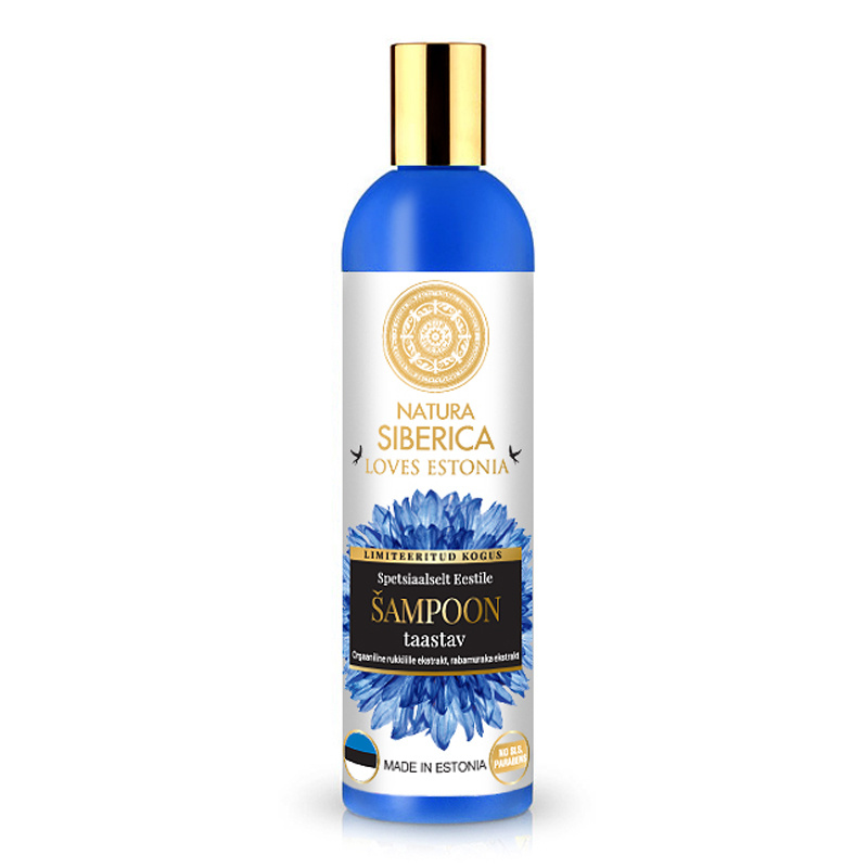 Natura Siberica Loves Estonia obnovující šampon pro poškozené vlasy 400 ml