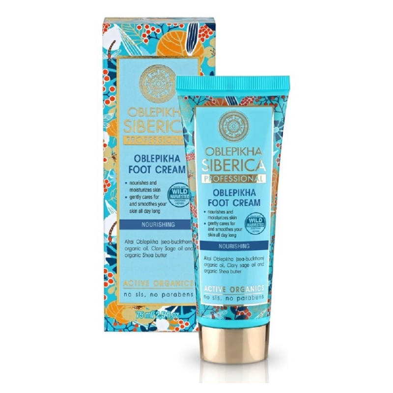 Natura Siberica Oblepikha (Sea-Buckthorn) krém na nohy 75 ml