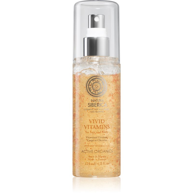 Natura Siberica Wild Herbs and Flowers živé vitamíny na tělo a vlasy 125 ml