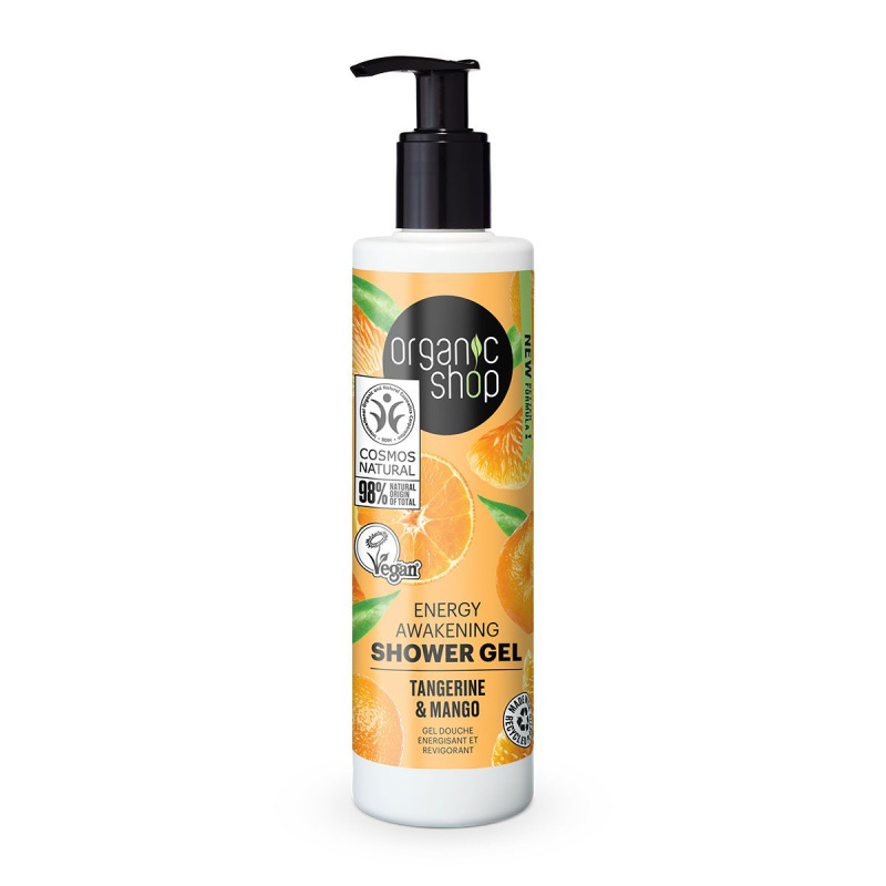 Organic Shop Tangerine & Mango energizující sprchový gel 280 ml