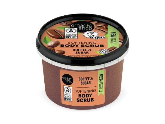 Organic Shop Organic Coffee & Sugar kávový tělový peeling 250 ml