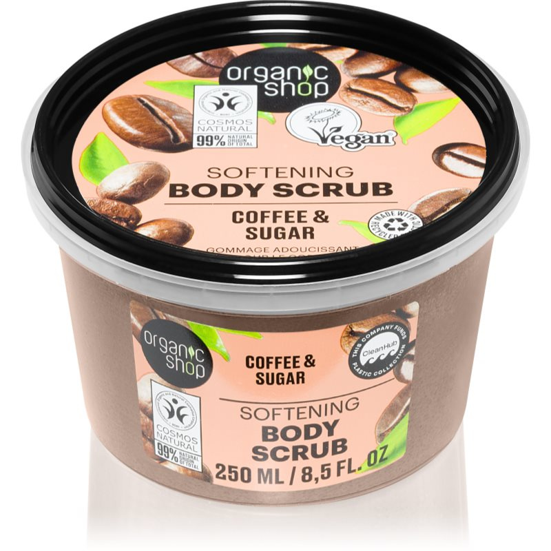 Organic Shop Organic Coffee & Sugar kávový tělový peeling 250 ml