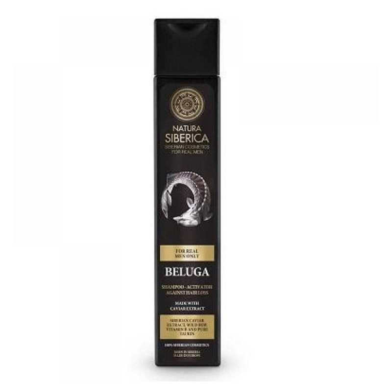 Natura Siberica For Men Only šampon proti řídnutí a padání vlasů pro muže 250 ml