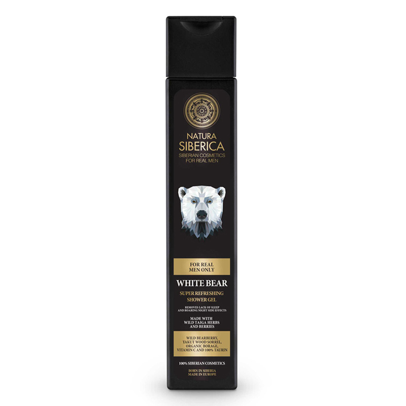 Natura Siberica For Men Only osvěžující sprchový gel pro muže 250 ml