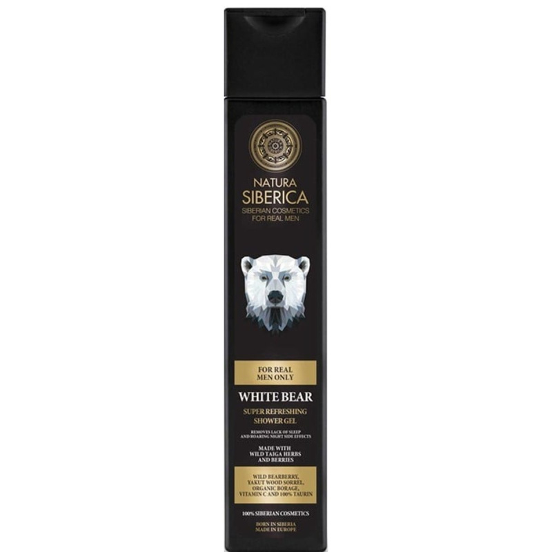 Natura Siberica For Men Only osvěžující sprchový gel pro muže 250 ml