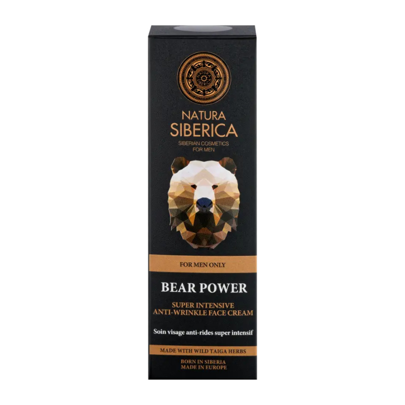Natura Siberica For Men Only krém proti vráskám intense 50 ml