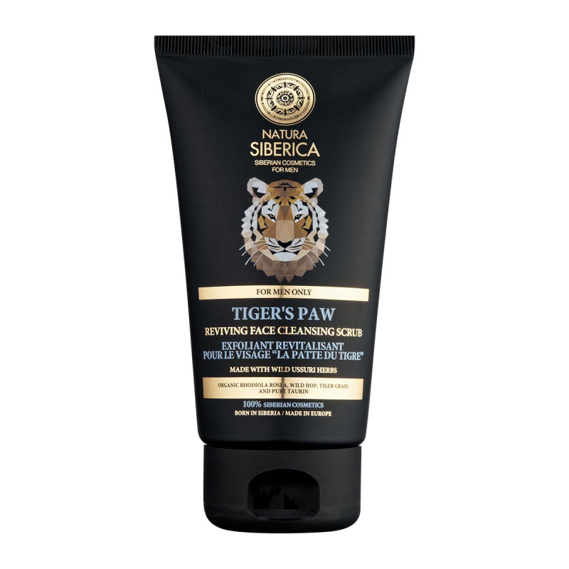 Natura Siberica For Men Only čisticí pleťový peeling 150 ml