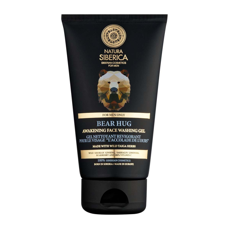 Natura Siberica For Men Only osvěžující čisticí pleťový gel 150 ml