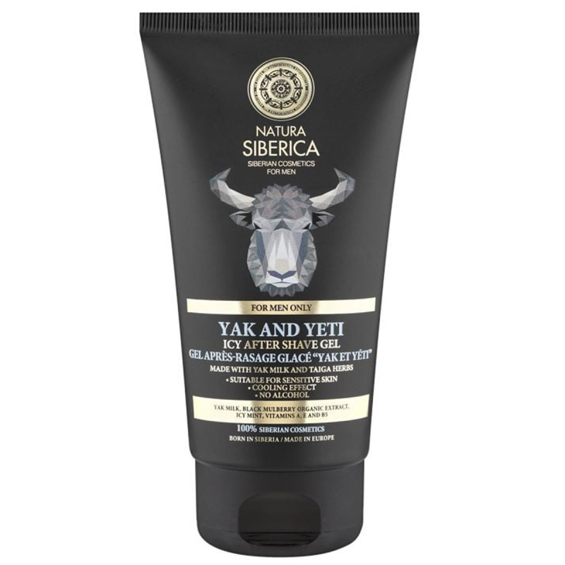 Natura Siberica For Men Only gel po holení pro regeneraci pleti 150 ml