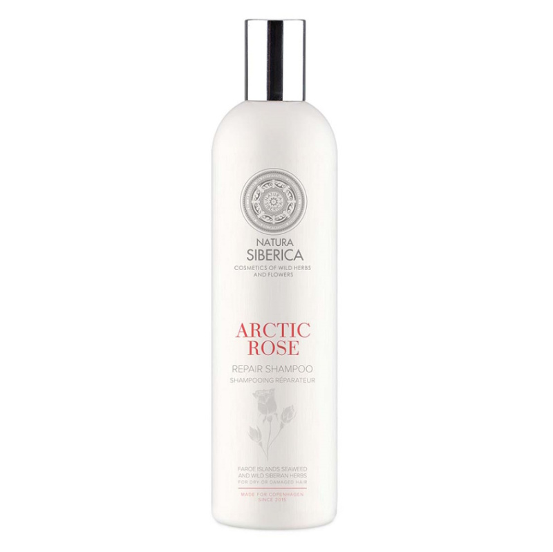 Natura Siberica Copenhagen Arctic Rose regenerační šampon pro suché a poškozené vlasy 400 ml